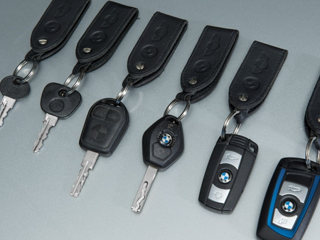 Evolution of Car Keys