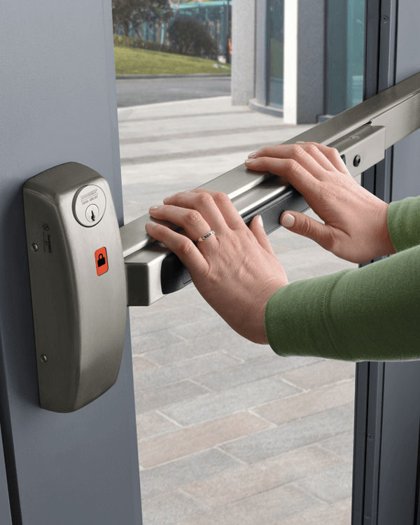 handle bar and panic button