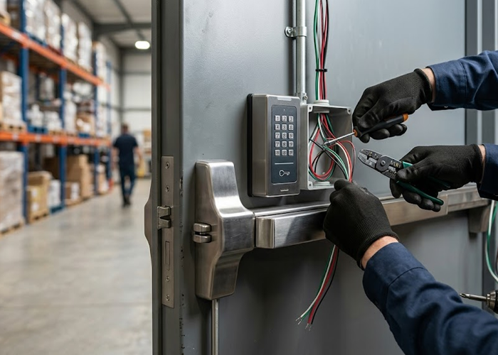 Panic Bars Can Work With Access Control Systems