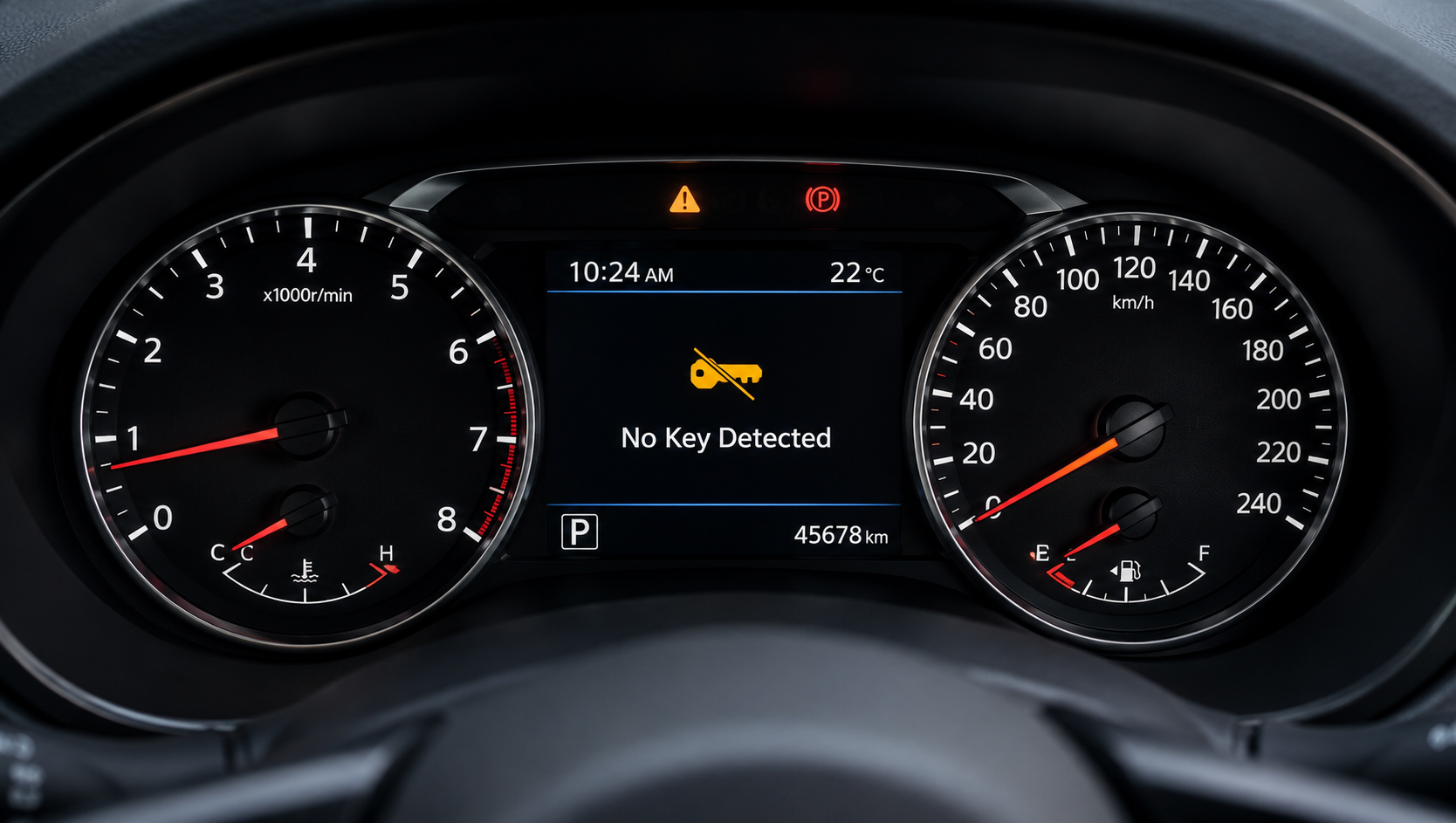 No Key Detected