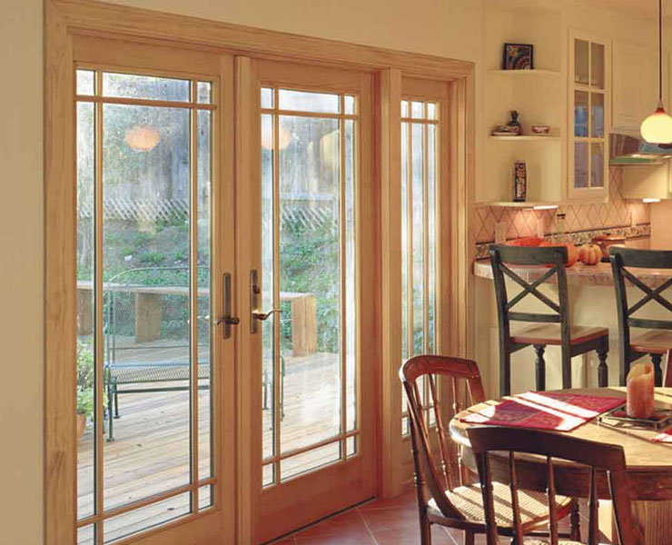 french door reinforced frame